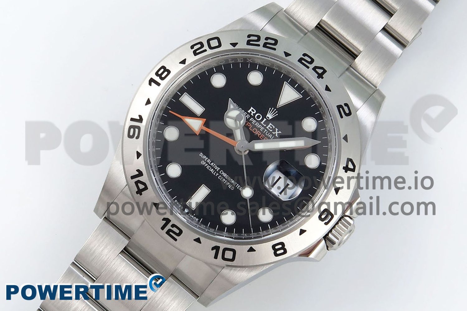 Explorer II 42mm 226570 Black 904L SS C+F 1:1 Best Edition Black Dial on Bracelet VR3285 CHS - Image 2