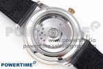 De Ville Date RG MKF 1:1 Best Edition Gray Dial Roman Marker on Gray Leather Strap A8800 - Image 9