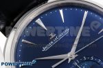 Master Ultra Thin Moon SS APSF 1:1 Best Edition Blue Dial on Black Leather Strap SA925 Super Clone - Image 4