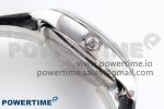 De Ville Date SS MKF 1:1 Best Edition White Dial Roman Marker on Black Leather Strap A8800 - Image 6