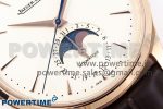 Master Ultra Thin Moon RG APSF 1:1 Best Edition White Dial on Brown Leather Strap SA925 Super Clone - Image 5