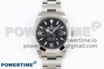 Explorer I 214270 39mm Clean 1:1 Best Edition Black Dial on SS Bracelet VR3132