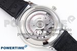 De Ville Power Reserve SS MKF 1:1 Best Edition Black Dial on Black Leather Strap A8810 - Image 9