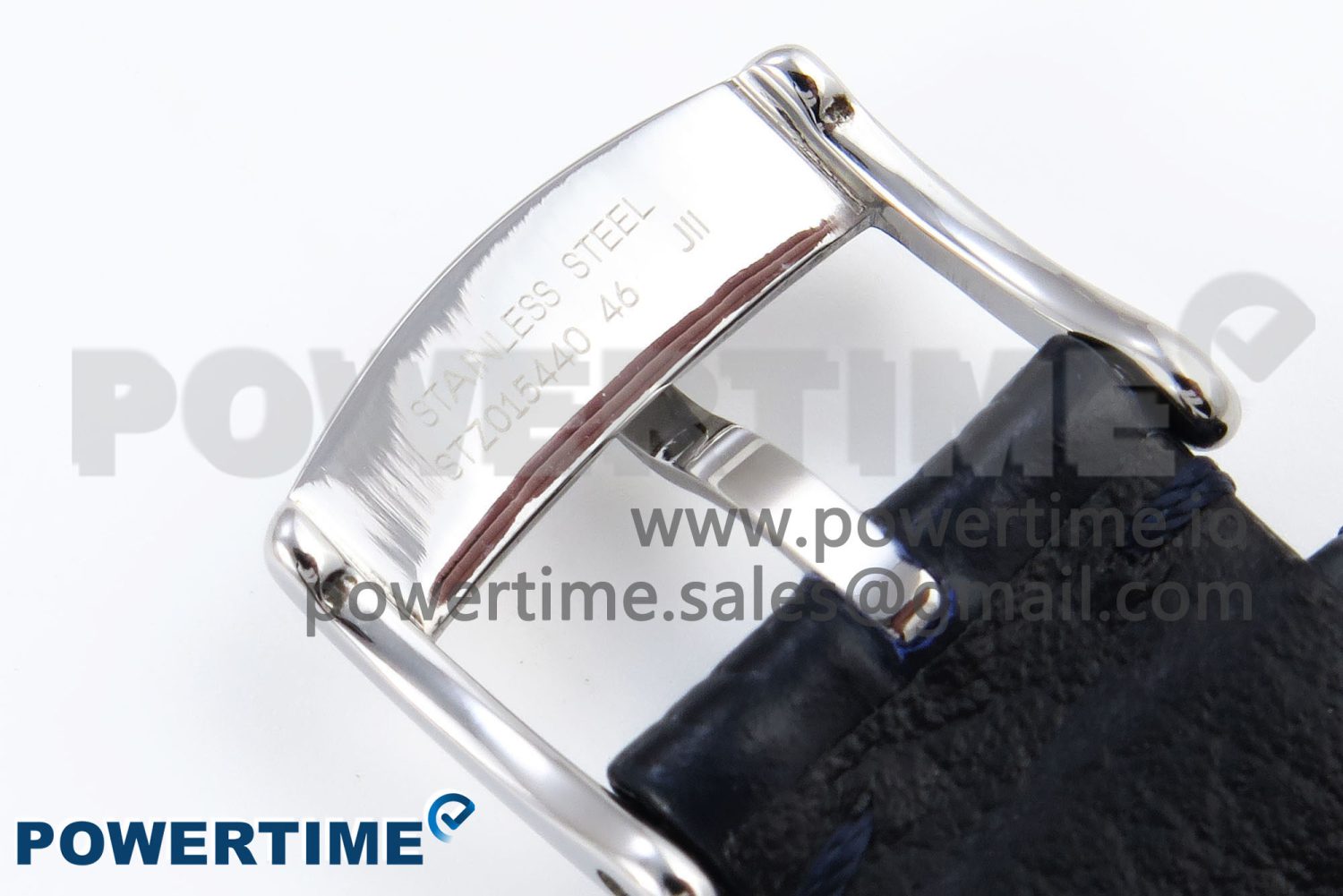 De Ville Power Reserve SS MKF 1:1 Best Edition Blue Textured Dial on Black Leather Strap A8810 - Image 12