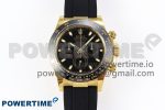 Daytona 116518 APSF 1:1 Best Edition Black Dial on Oysterflex Rubber Strap SH4130