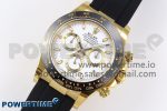 Daytona 116518 APSF 1:1 Best Edition White Dial on Oysterflex Rubber Strap SH4130 - Image 2