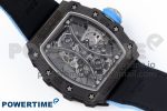 RM53-02 TOURBILLON CARBON RMF BEST EDITION SKELETON DIAL ON BLUE NYLON STRAP - Image 8