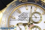 Daytona 116518 APSF 1:1 Best Edition White Dial on Oysterflex Rubber Strap SH4130 - Image 4