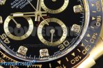 Daytona 116518 APSF 1:1 Best Edition Black Diamonds Dial on Oysterflex Rubber Strap SH4130 - Image 5