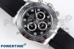 Daytona 116519 APSF 1:1 Best Edition Black Diamonds Dial on Oysterflex Rubber Strap SH4130 - Image 3
