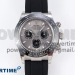 Daytona 116519 APSF 1:1 Best Edition Gray Dial on Oysterflex Rubber Strap SH4130