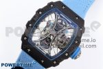 RM53-02 TOURBILLON CARBON RMF BEST EDITION SKELETON DIAL ON BLUE NYLON STRAP - Image 2