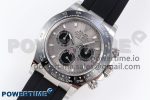 Daytona 116519 APSF 1:1 Best Edition Gray Dial on Oysterflex Rubber Strap SH4130 - Image 2