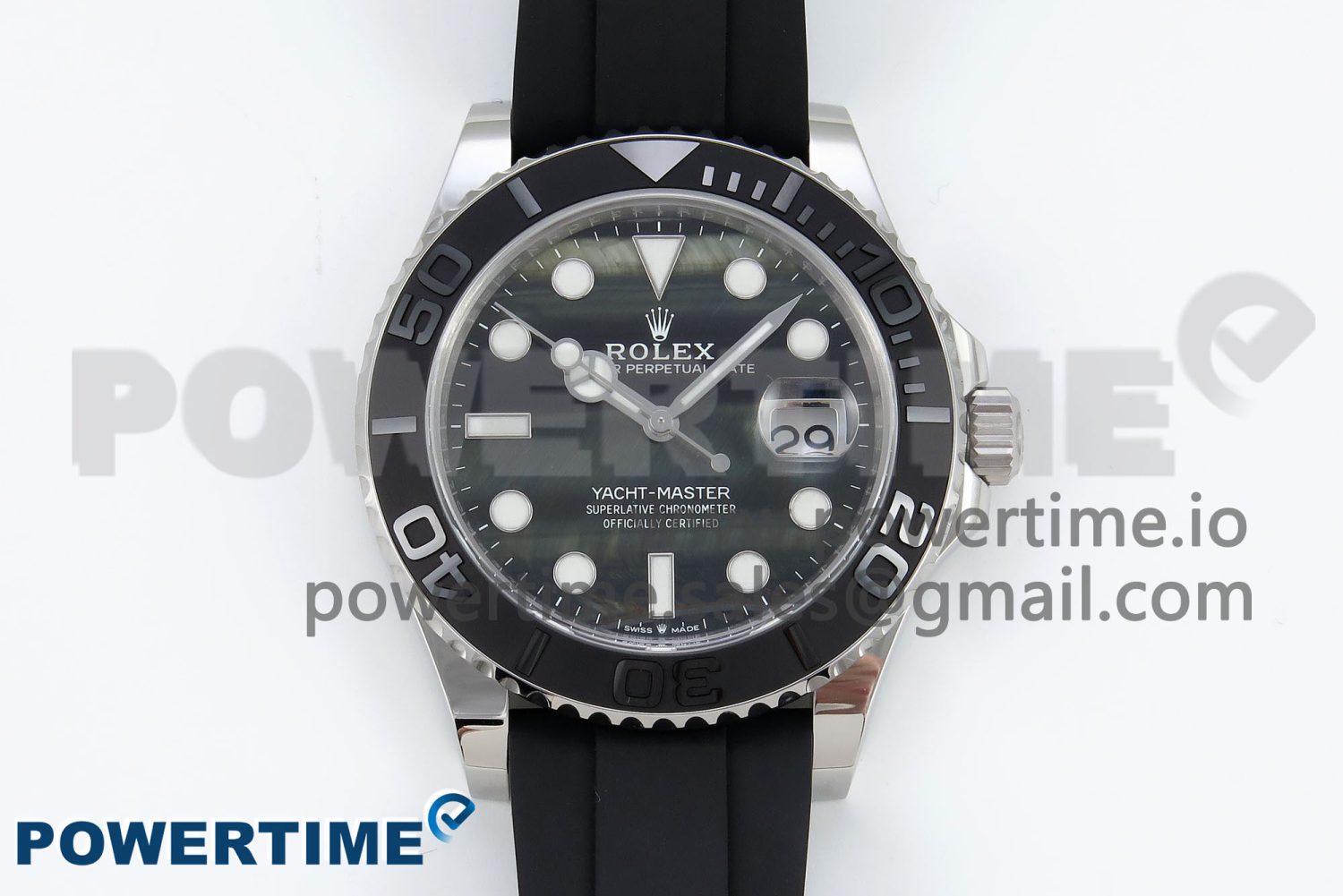 Yacht-Master 42mm 226659 Clean 1:1 Best Edition Falcon’s Eye Dial on Black Rubber Strap VR3235 - Image 1