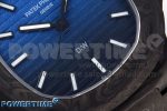 NAUTILUS 5711 DIW CARBON DIWF 1:1 BEST EDITION BLACK/BLUE TEXTURED DIAL ON CARBON BRACELET 324CS - Image 5