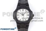 NAUTILUS 5711 DIW CARBON DIWF 1:1 BEST EDITION BLACK/BLUE TEXTURED DIAL ON CARBON BRACELET 324CS