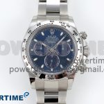 Daytona 116509 Clean 1:1 Best Edition Blue Stick Dial on SS Bracelet SA4130 V2