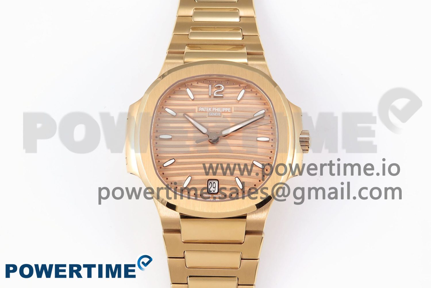 NAUTILUS 7118 LADIES RG PPF 1:1 BEST EDITION RG DIAL ON RG BRACELET 324CS - Image 1