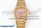 NAUTILUS 7118 LADIES RG PPF 1:1 BEST EDITION RG DIAL ON RG BRACELET 324CS