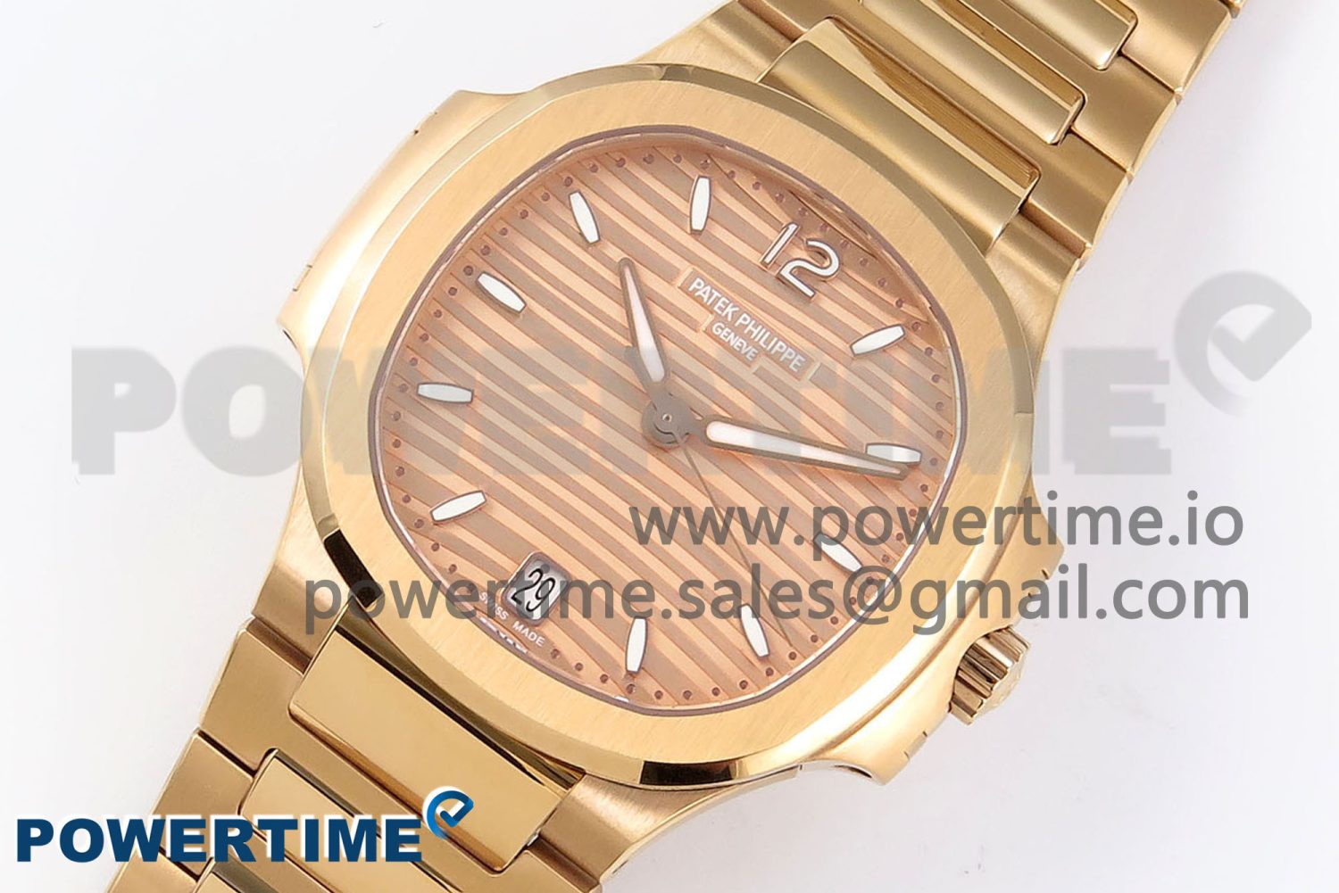 NAUTILUS 7118 LADIES RG PPF 1:1 BEST EDITION RG DIAL ON RG BRACELET 324CS - Image 2