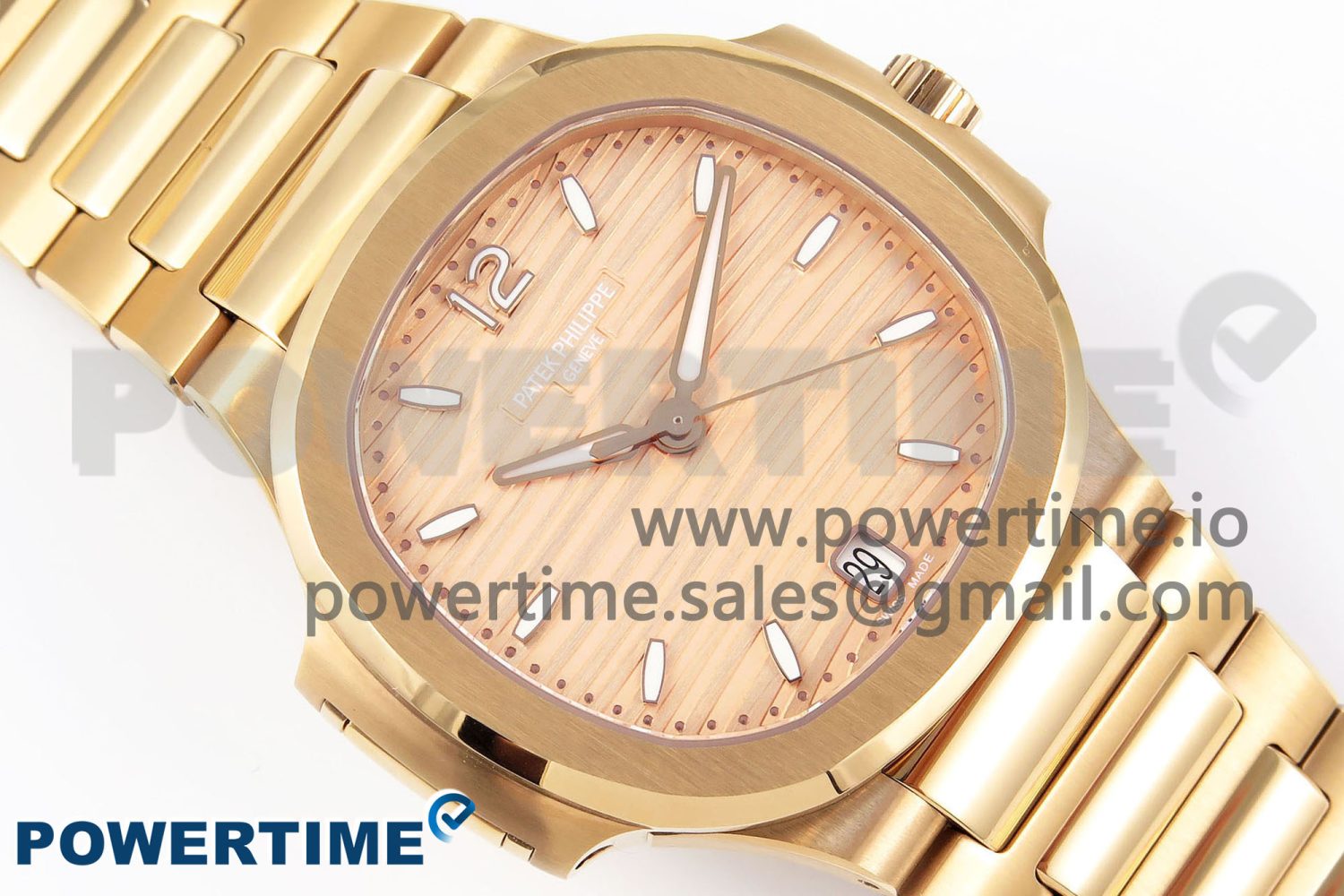 NAUTILUS 7118 LADIES RG PPF 1:1 BEST EDITION RG DIAL ON RG BRACELET 324CS - Image 3
