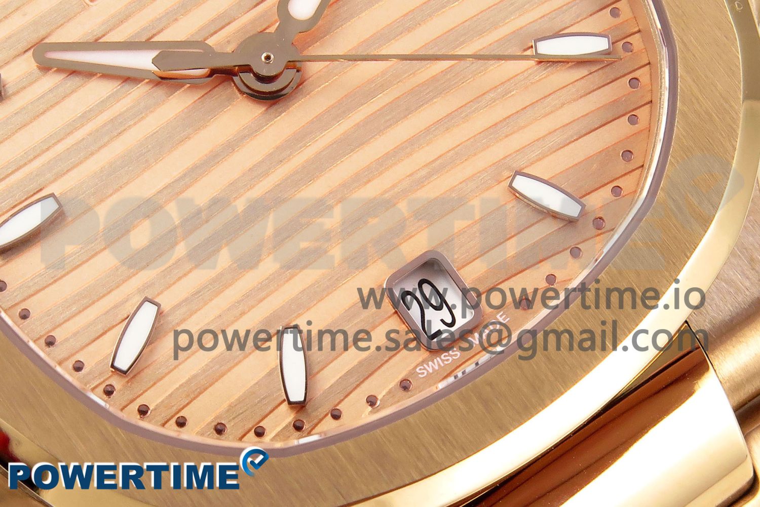 NAUTILUS 7118 LADIES RG PPF 1:1 BEST EDITION RG DIAL ON RG BRACELET 324CS - Image 5