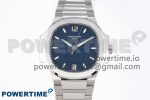 NAUTILUS 7118 LADIES SS PPF 1:1 BEST EDITION BLUE DIAL ON SS BRACELET 324CS