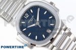 NAUTILUS 7118 LADIES SS PPF 1:1 BEST EDITION BLUE DIAL ON SS BRACELET 324CS - Image 3