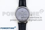 De Ville Power Reserve SS MKF 1:1 Best Edition Blue Textured Dial on Black Leather Strap A8810