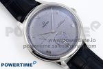 De Ville Power Reserve SS MKF 1:1 Best Edition Blue Textured Dial on Black Leather Strap A8810 - Image 3