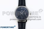 De Ville Power Reserve SS MKF 1:1 Best Edition Black Dial on Black Leather Strap A8810