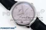 De Ville Power Reserve SS MKF 1:1 Best Edition Purple Dial on Black Leather Strap A8810 - Image 3
