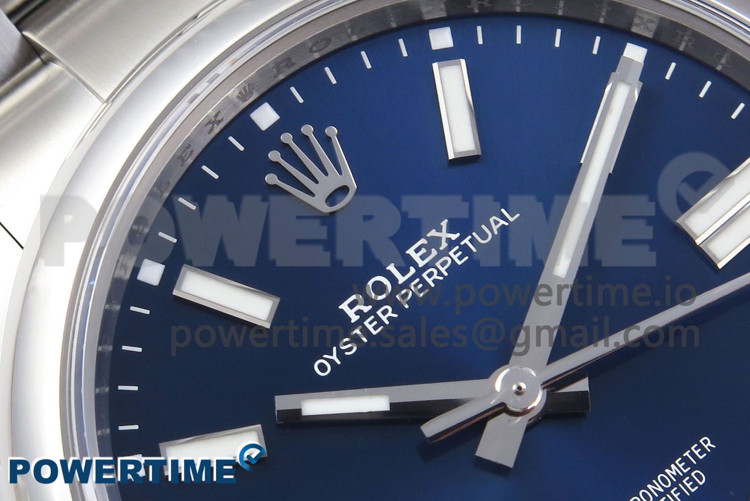 OYSTER PERPETUAL 124300 41MM VSF 1:1 BEST EDITION 904L STEEL BLUE DIAL VS3235 - Image 4