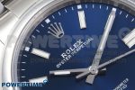 OYSTER PERPETUAL 124300 41MM VSF 1:1 BEST EDITION 904L STEEL BLUE DIAL VS3235 - Image 4