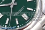 OYSTER PERPETUAL 124300 41MM VSF 1:1 BEST EDITION 904L STEEL GREEN DIAL VS3235 - Image 5