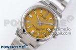 OYSTER PERPETUAL 126000 36MM VSF 1:1 BEST EDITION 904L STEEL YELLOW DIAL VS3235 - Image 2