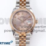 DATEJUST 36 SS/RG 126231 VSF 1:1 BEST EDITION 904L STEEL RG DIAL ON JUBILEE BRACELET VS3235
