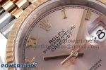 DATEJUST 36 SS/RG 126231 VSF 1:1 BEST EDITION 904L STEEL RG DIAL ON JUBILEE BRACELET VS3235 - Image 4