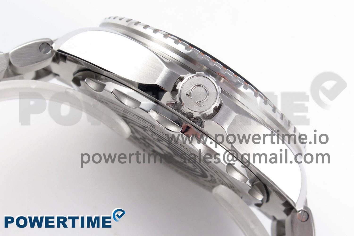 SEAMASTER 6000M ULTRA DEEP SS VSF 1:1 BEST EDITION BROWN DIAL ORANGE BEZEL ON SS BRACELET A8912 SUPER CLONE - Image 6