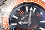 SEAMASTER 6000M ULTRA DEEP SS VSF 1:1 BEST EDITION BROWN DIAL ORANGE BEZEL ON SS BRACELET A8912 SUPER CLONE - Image 4