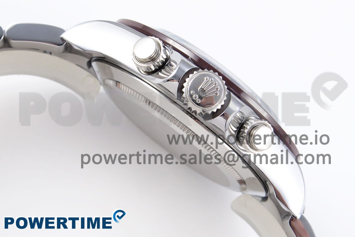 DAYTONA 116506 QF 1:1 BEST EDITION ICE BLUE DIAL CRYSTAL MARKERS ON SS BRACELET SH4130 V3 (GAIN WEIGHT) - Image 6