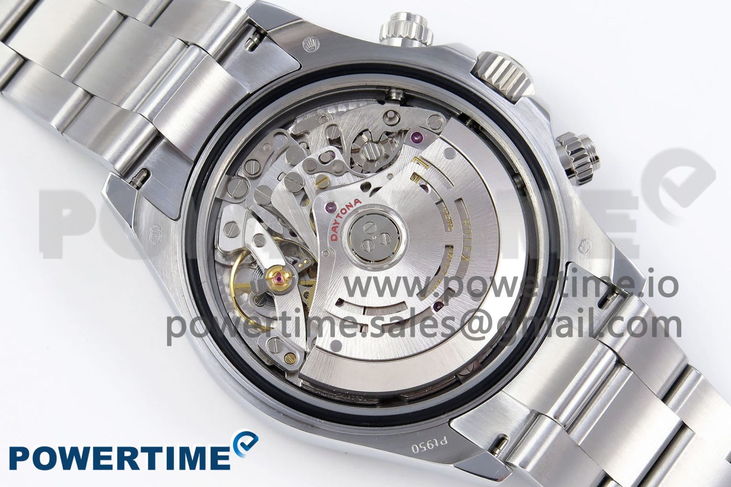 DAYTONA 116506 QF 1:1 BEST EDITION ICE BLUE DIAL CRYSTAL MARKERS ON SS BRACELET SH4130 V3 (GAIN WEIGHT) - Image 9