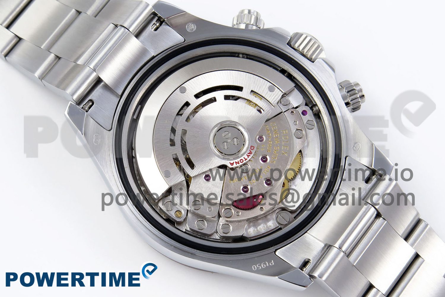 DAYTONA 116506 QF 1:1 BEST EDITION ICE BLUE DIAL CRYSTAL MARKERS ON SS BRACELET SH4130 V3 (GAIN WEIGHT) - Image 10