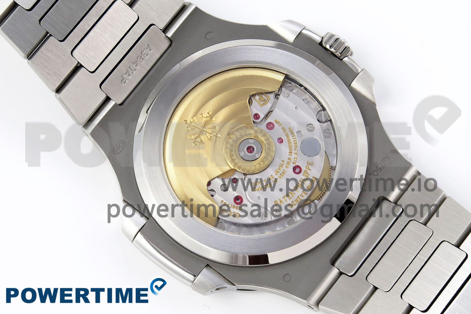 NAUTILUS 5811/1G PPF 1:1 BEST EDITION BLUE TEXTURED DIAL ON SS BRACELET 330CS - Image 9