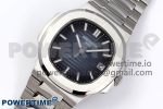 NAUTILUS 5811/1G PPF 1:1 BEST EDITION BLUE TEXTURED DIAL ON SS BRACELET 330CS - Image 2
