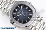 NAUTILUS 5811/1G PPF 1:1 BEST EDITION BLUE TEXTURED DIAL ON SS BRACELET 330CS - Image 3