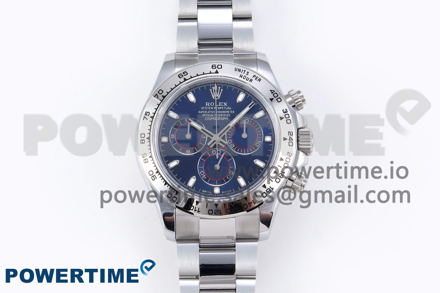 DAYTONA 116509 QF 1:1 BEST EDITION BLUE DIAL ON SS BRACELET SH4130 V3 (GAIN WEIGHT) - Image 1