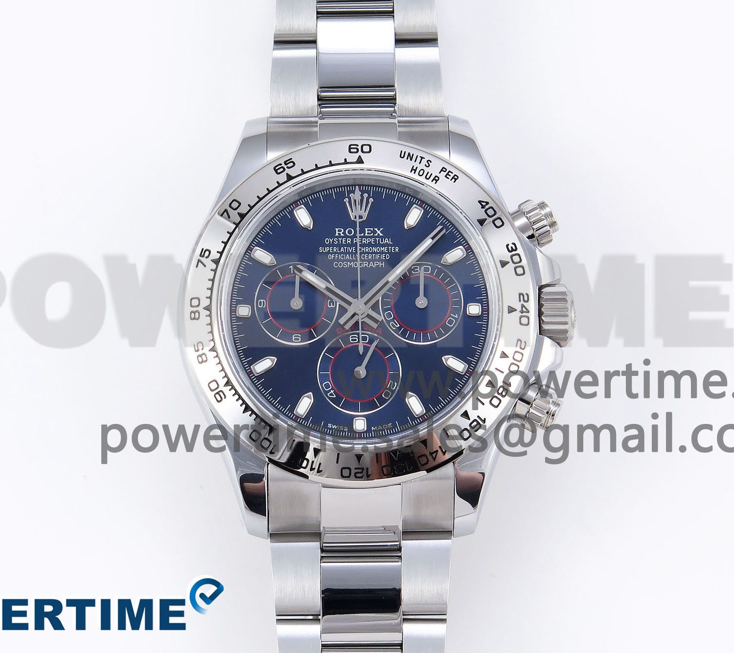 DAYTONA 116509 QF 1:1 BEST EDITION BLUE DIAL ON SS BRACELET SH4130 V3 (GAIN WEIGHT)