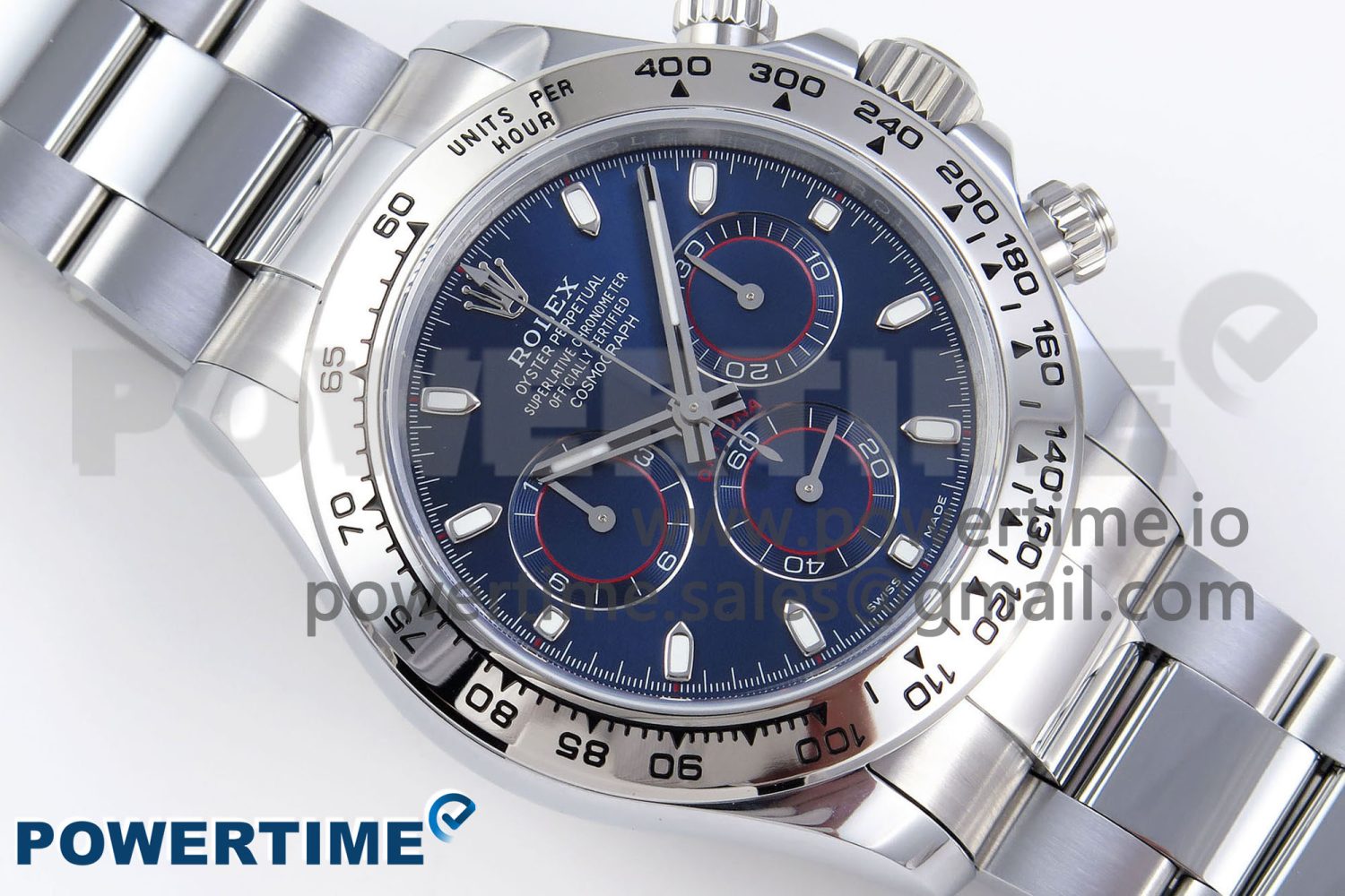 DAYTONA 116509 QF 1:1 BEST EDITION BLUE DIAL ON SS BRACELET SH4130 V3 (GAIN WEIGHT) - Image 3