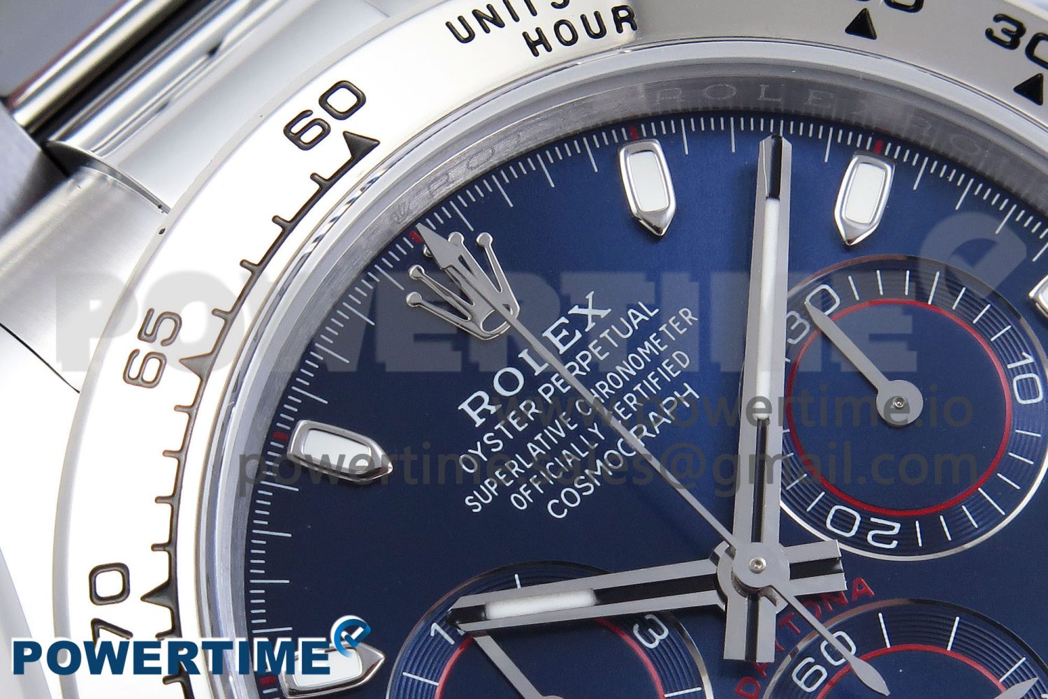 DAYTONA 116509 QF 1:1 BEST EDITION BLUE DIAL ON SS BRACELET SH4130 V3 (GAIN WEIGHT) - Image 4